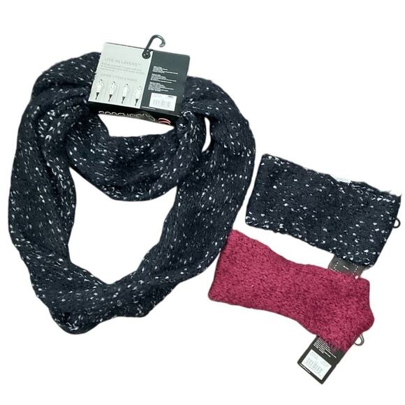 Cuddl Duds Scarf Headbands Bow NEW - Picture 4 of 4